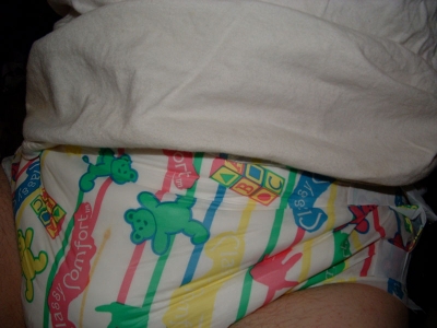 Me in my new Classy Comfort diapers!
