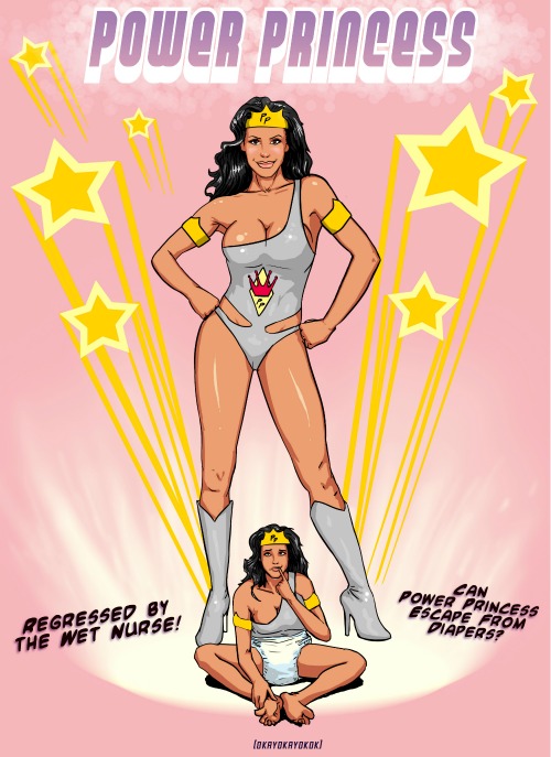 Power Princess Cover
Cover of my new comic, available here:
http://babesindiapers.blogspot.ca/2012/03/comming-really-soon-power-princess-our.html 
Keywords: diaper adult baby superheroine