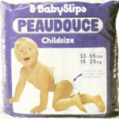 Libero Peaudouce Plastic Nappies - Childsize - 15-25kg - 33-55lbs - 8pcs
