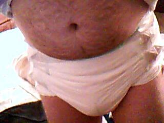 me diapered
front view
