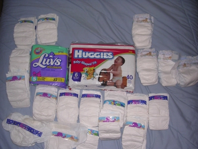 My diapers
