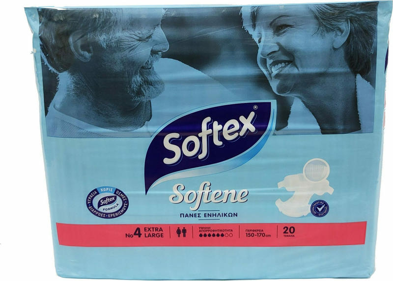 Softex Softene Open Diapers - XL - 20pcs
