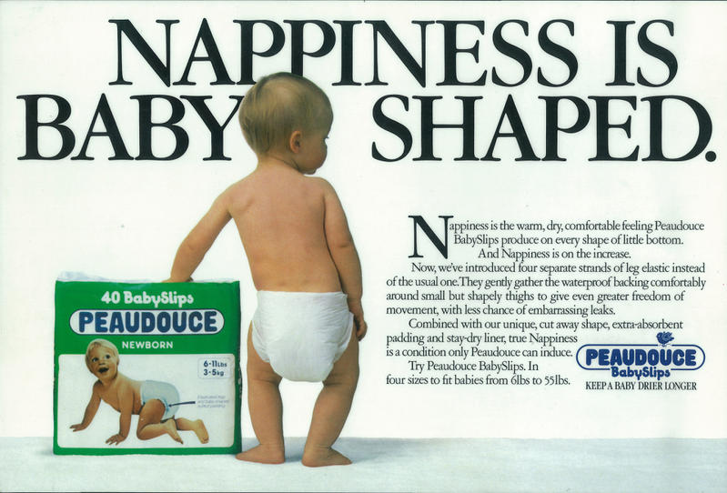 Old Peaudouce UK advert from 1985 - 2
