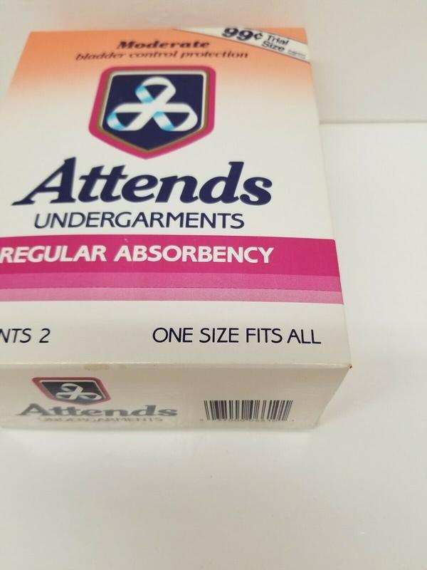 Attends Belted Disposable Undergarments - Regular Absorbency - Trial Size - 2pcs - 2
