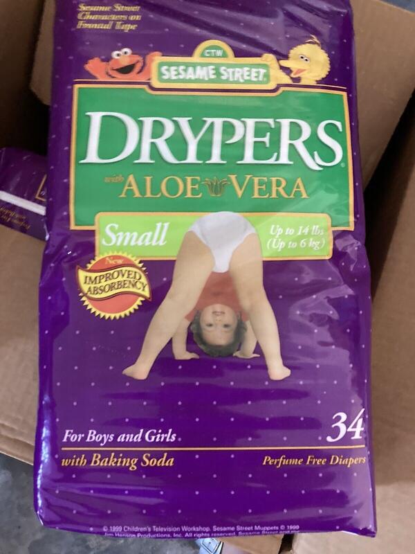 Drypers Aloe Vera - No1 - Mini - 4-6kg - 8-14lbs - 34pcs - 11
