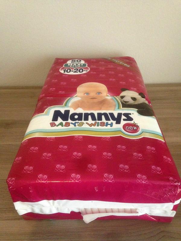 Nannys Baby's Wish - Cloth-Backed Disposable Nappies - Maxi Plus - 10-20kg - 22-44lbs - 50pcs - 3
