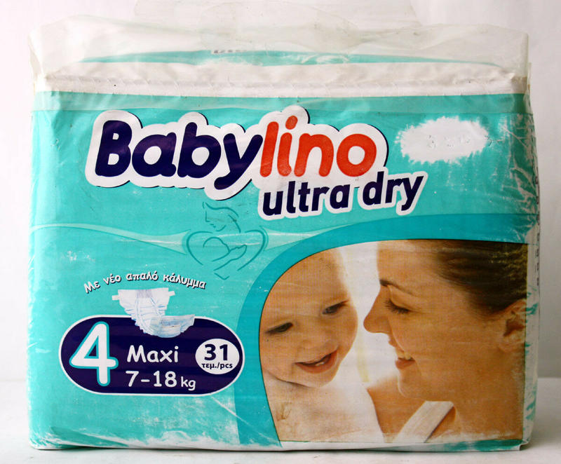 Babylino Ultra Dry - Maxi - 7-18kg - 15-40lbs - 31pcs - 1
