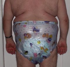 backside of new baby pants