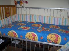 Wooden Crib waiting for baby