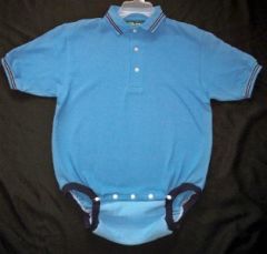 blue polo onesy size xl 38-40 wast 6'3 and 230