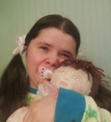 Me, My Dolly and my paci!