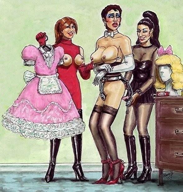 Feminization sissy shemale phone