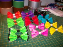 duct tape hair bows