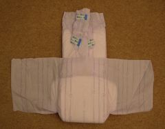 DIAPER CLOSED FRONT UP