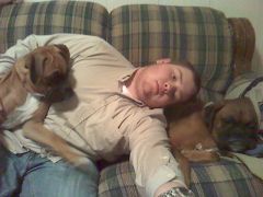 my dogs and me