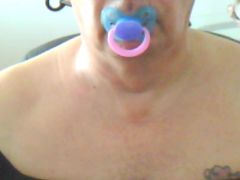 Paci bleu & pink