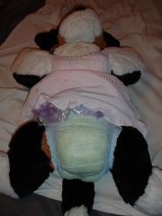 good thing She Had A diaper On.
