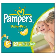Pampers 6+ new UK nappy size