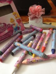 Princess crayons