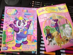 lisa frank paint by water