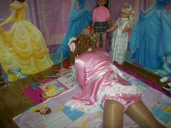 On Floor with Colouring Book