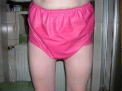 Real rubber pants