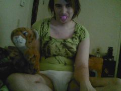 me in a full diaper lolz