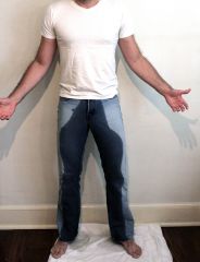Pissed my jeans.