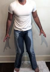 Pissed my jeans.