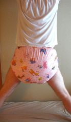 Pink Nursery Print Pants 15
