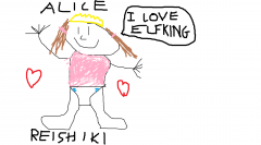 My Drawing Of Alice