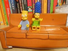 My Simpsons Lego Mini Figure Couch Gag