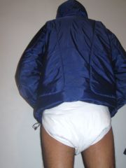 Nothing but Jacket and Diaper!