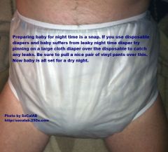 Night time diaper