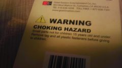 Funny Warning Label
