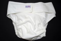 White Cloth Diaper