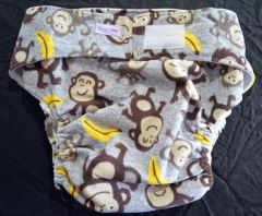 Cheeky Monkey Cloth Diaper