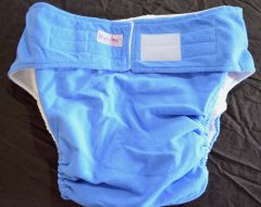 Blue Cloth Diaper