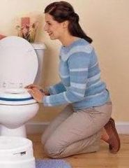 Begging for the Potty.