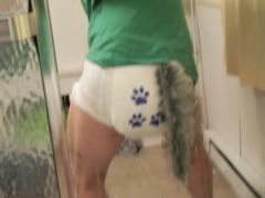 diapered and loving it