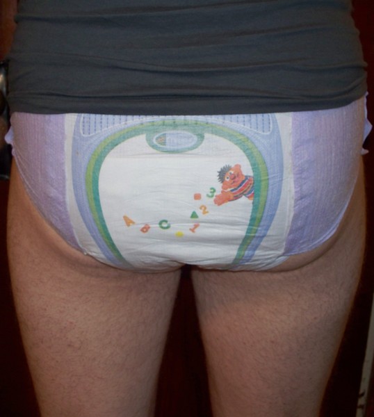 so what do you get when you cross underjams with pampers size 7 girls wearing pampers size 7