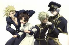 Frau, Teito, Mikage and Ayanami