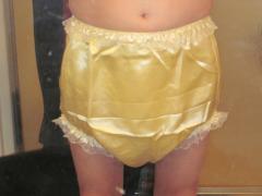 Yellow Diaper cover