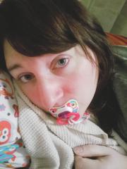 Sleepy girl