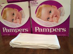 Vintage Diapers - Pampers 1970s