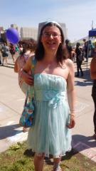 My Blue Prom Dress