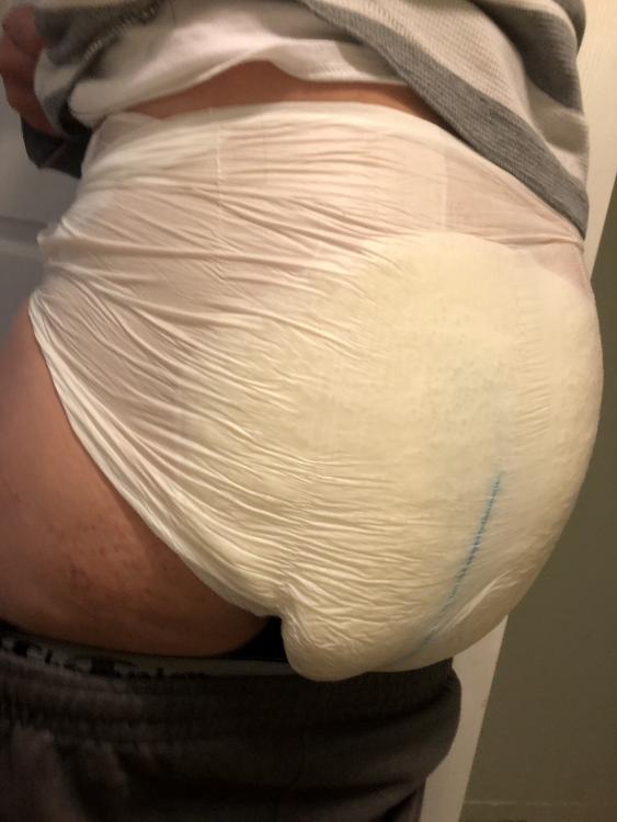 Diapered Bedwetter