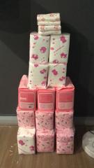 Pink diapers