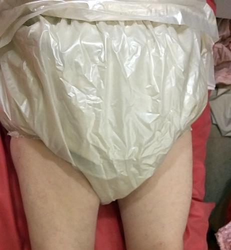 pearl babydoll rubber panties