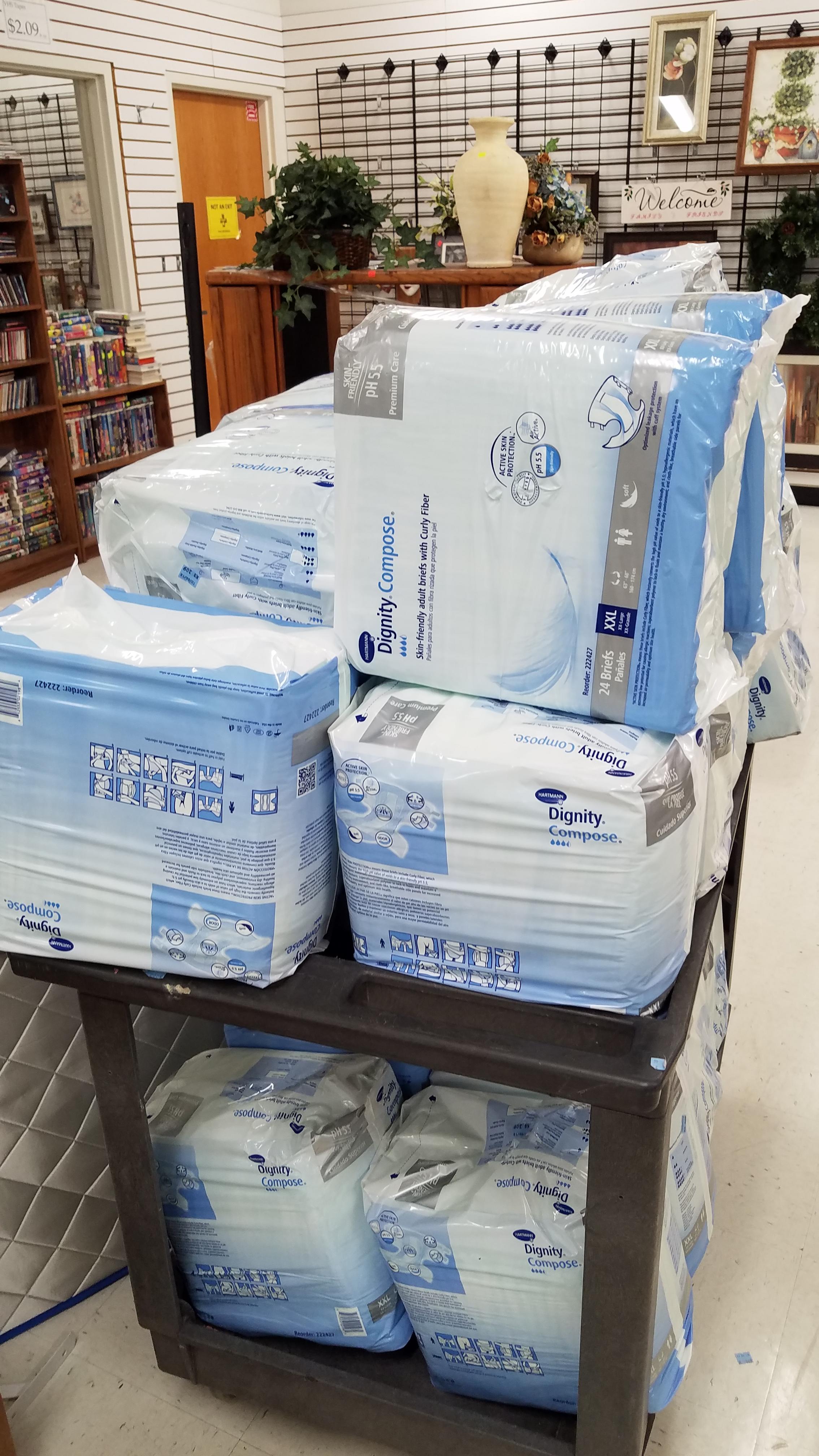 so every week i make my thrift shop rounds looking for diapers that are pla...